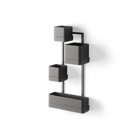 Umbra UMBRA zestaw doniczek CUBIKO czarny Umbra UMBRA zestaw doniczek CUBIKO czarny