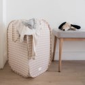 3 Sprouts 3 Sprouts Kosz Na Pranie i Zabawki Pop-up Gingham Beige