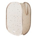 3 Sprouts 3 Sprouts Kosz Na Pranie i Zabawki Pop-up Terrazzo Beige