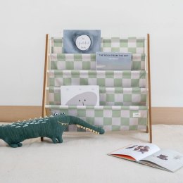3 Sprouts 3 Sprouts Stojak na Książki Recycled Checkerboard Green