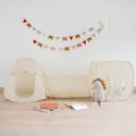 3 Sprouts 3 Sprouts Zestaw Namiotów dla Dzieci z Tunelem 3w1Terrazzo Beige