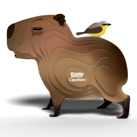 Eugy Eugy Układanka Eko 3D Kapibara Eugy Eugy Układanka Eko 3D Kapibara