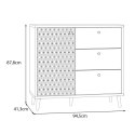 Forte AKSANA AKNK221L-M992 Komoda L Forte AKSANA AKNK221L-M992 Komoda L
