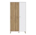 Forte AKSANA AKNS822L-M992 Szafa ubraniowa L Forte AKSANA AKNS822L-M992 Szafa ubraniowa L