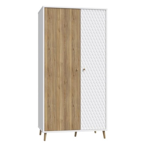 Forte AKSANA AKNS822L-M992 Szafa ubraniowa L Forte AKSANA AKNS822L-M992 Szafa ubraniowa L