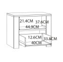 Forte CHISBURY BHLK011-M482 Szafka nocna Forte CHISBURY BHLK011-M482 Szafka nocna