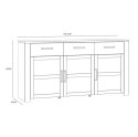 Forte CHISBURY BHLK231-M482 Komoda Forte CHISBURY BHLK231-M482 Komoda