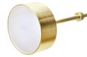 King Home MOOSEE Lampa wisząca CAPRI DISC 5 złota - 300 LED, aluminium, szkło