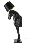 Moosee MOOSEE lampa podłogowa KOŃ HORSE STAND M czarna - włókno szklane Moosee MOOSEE lampa podłogowa KOŃ HORSE STAND M czarna - włókno szklane