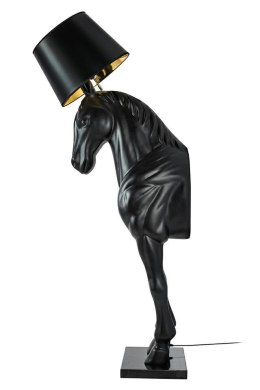 Moosee MOOSEE lampa podłogowa KOŃ HORSE STAND M czarna - włókno szklane
