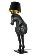 Moosee MOOSEE lampa podłogowa KOŃ HORSE STAND M czarna - włókno szklane Moosee MOOSEE lampa podłogowa KOŃ HORSE STAND M czarna - włókno szklane