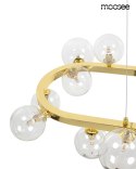 Moosee MOOSEE lampa wisząca ALURE OVAL 120 złota Moosee MOOSEE lampa wisząca ALURE OVAL 120 złota