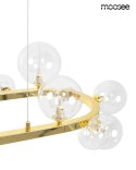Moosee MOOSEE lampa wisząca ALURE OVAL 120 złota Moosee MOOSEE lampa wisząca ALURE OVAL 120 złota
