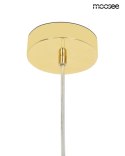 Moosee MOOSEE lampa wisząca ALURE OVAL 120 złota Moosee MOOSEE lampa wisząca ALURE OVAL 120 złota