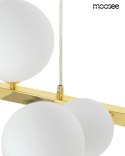 Moosee MOOSEE lampa wisząca ALURE OVAL 120 złota/mleczna Moosee MOOSEE lampa wisząca ALURE OVAL 120 złota/mleczna