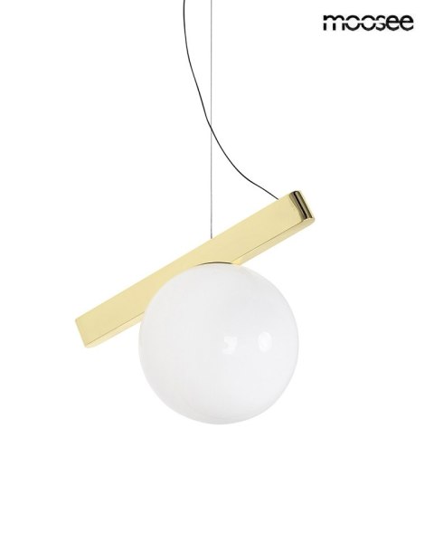Moosee MOOSEE lampa wisząca BALANCE złota Moosee MOOSEE lampa wisząca BALANCE złota