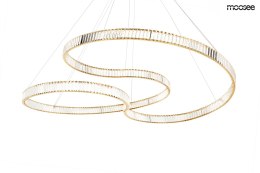 Moosee MOOSEE lampa wisząca WAVE 160A złota