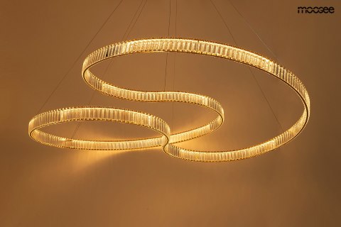 Moosee MOOSEE lampa wisząca WAVE 160A złota Moosee MOOSEE lampa wisząca WAVE 160A złota