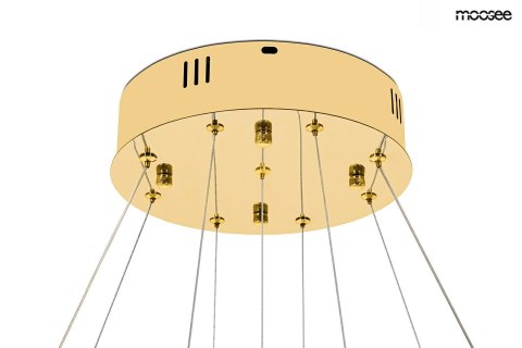 Moosee MOOSEE lampa wisząca WAVE 160A złota Moosee MOOSEE lampa wisząca WAVE 160A złota