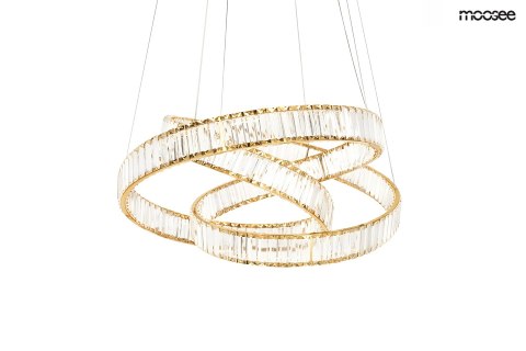 Moosee MOOSEE lampa wisząca WAVE 80 złota Moosee MOOSEE lampa wisząca WAVE 80 złota