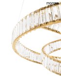 Moosee MOOSEE lampa wisząca WAVE 80 złota Moosee MOOSEE lampa wisząca WAVE 80 złota