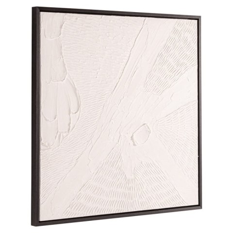 Richmond Interiors RICHMOND obraz JANEY 80x80 cm biały Richmond Interiors RICHMOND obraz JANEY 80x80 cm biały