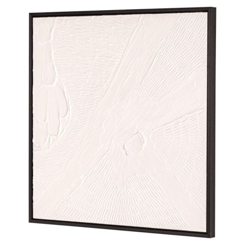 Richmond Interiors RICHMOND obraz JANEY 80x80 cm biały Richmond Interiors RICHMOND obraz JANEY 80x80 cm biały