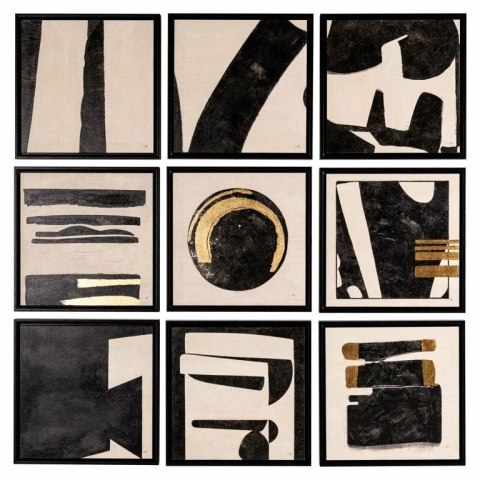 Richmond Interiors RICHMOND zestaw 9 obrazów GABRI 35x35 cm