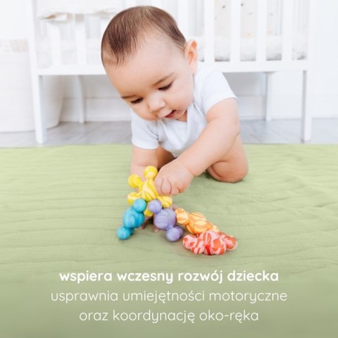 Ubbi Ubbi Gryzaki Silikonowe 5 Zabawek do Łączenia Ubbi Ubbi Gryzaki Silikonowe 5 Zabawek do Łączenia
