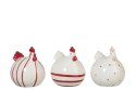 J-LINE Dekoracja Chick Chic J-LINE Dekoracja Chick Chic