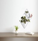 Umbra b.v. Pojemnik/doniczka L Trigg biały/nikiel Umbra b.v. Pojemnik/doniczka L Trigg biały/nikiel