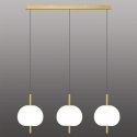 ALTAVOLA DESIGN Ekskluzywna lampa LED wisząca złoto biał a - APPLE 3 ALTAVOLA DESIGN Ekskluzywna lampa LED wisząca złoto biał a - APPLE 3