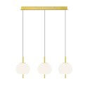ALTAVOLA DESIGN Ekskluzywna lampa LED wisząca złoto biał a - APPLE 3 ALTAVOLA DESIGN Ekskluzywna lampa LED wisząca złoto biał a - APPLE 3