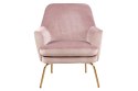 ACTONA Fotel Chisa VIC Dusty Rose/ Gold ACTONA Fotel Chisa VIC Dusty Rose/ Gold