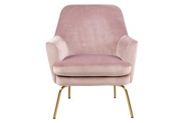 ACTONA Fotel Chisa VIC Dusty Rose/ Gold