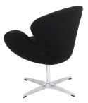 D2.DESIGN Fotel Cup czarny kaszmir 1 D2.DESIGN Fotel Cup czarny kaszmir 1