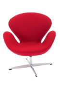 D2.DESIGN Fotel Cup czerwony kaszmir 24 D2.DESIGN Fotel Cup czerwony kaszmir 24