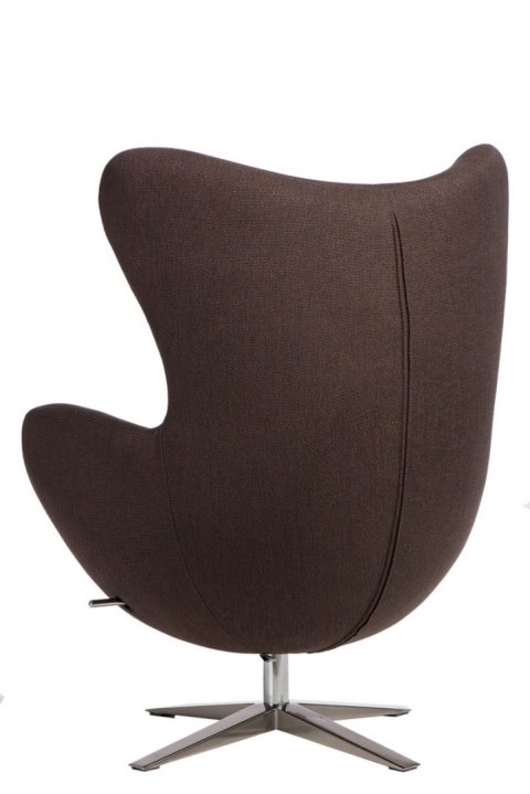 D2.DESIGN Fotel Jajo Soft melanż brąz. ciemny 825 D2.DESIGN Fotel Jajo Soft melanż brąz. ciemny 825