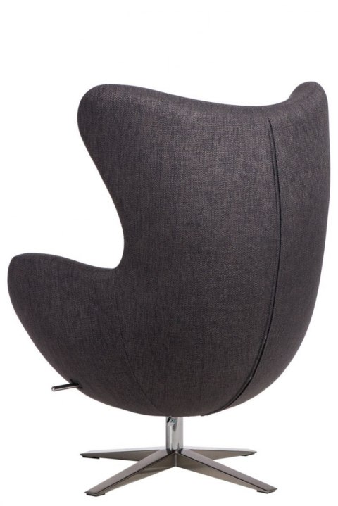 D2.DESIGN Fotel Jajo Soft melanż grafitowy 826 D2.DESIGN Fotel Jajo Soft melanż grafitowy 826