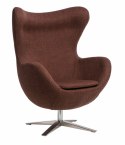 D2.DESIGN Fotel Jajo Soft melanż rudy 837 D2.DESIGN Fotel Jajo Soft melanż rudy 837