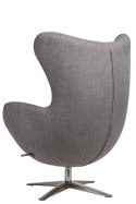D2.DESIGN Fotel Jajo Soft melanż szary jasny 807 D2.DESIGN Fotel Jajo Soft melanż szary jasny 807