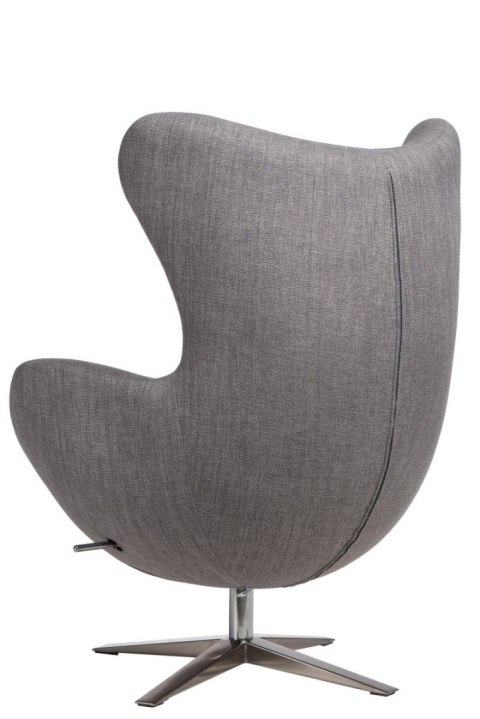 D2.DESIGN Fotel Jajo Soft melanż szary jasny 807 D2.DESIGN Fotel Jajo Soft melanż szary jasny 807