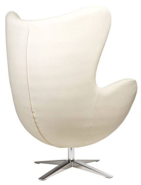 D2.DESIGN Fotel Jajo Soft skóra ekologiczna 506 biały D2.DESIGN Fotel Jajo Soft skóra ekologiczna 506 biały