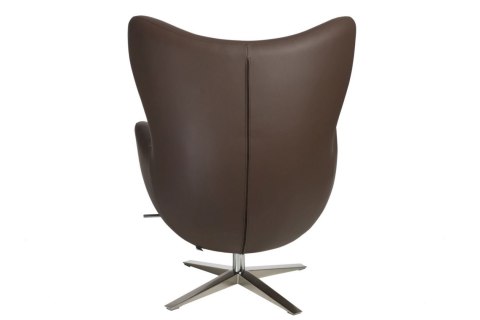 D2.DESIGN Fotel Jajo Soft skóra ekologiczna 524 brązowy D2.DESIGN Fotel Jajo Soft skóra ekologiczna 524 brązowy