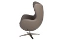 D2.DESIGN Fotel Jajo Soft skóra ekologiczna 533 khaki D2.DESIGN Fotel Jajo Soft skóra ekologiczna 533 khaki