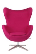 D2.DESIGN Fotel Jajo Soft wełna różowy SHO-11 D2.DESIGN Fotel Jajo Soft wełna różowy SHO-11