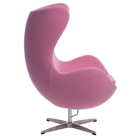 D2.DESIGN Fotel Jajo kaszmir rożowy 84 Premium D2.DESIGN Fotel Jajo kaszmir rożowy 84 Premium