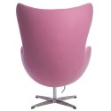 D2.DESIGN Fotel Jajo kaszmir rożowy 84 Premium D2.DESIGN Fotel Jajo kaszmir rożowy 84 Premium