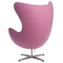 D2.DESIGN Fotel Jajo kaszmir rożowy 84 Premium D2.DESIGN Fotel Jajo kaszmir rożowy 84 Premium