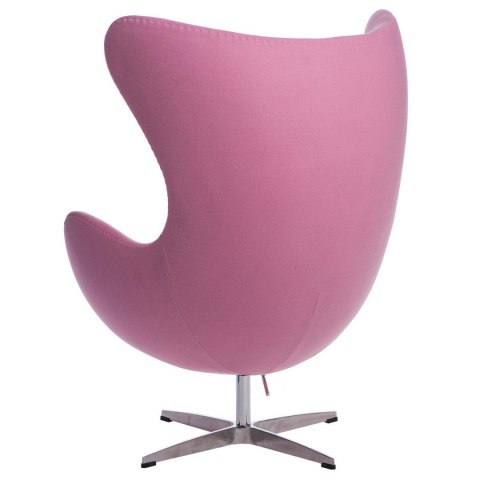 D2.DESIGN Fotel Jajo kaszmir rożowy 84 Premium D2.DESIGN Fotel Jajo kaszmir rożowy 84 Premium